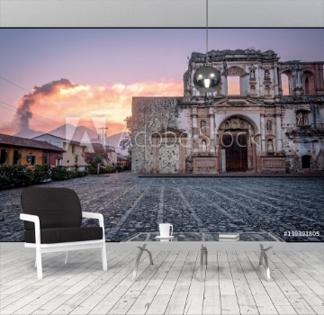 Picture of El Fuego Sunset in Antigua Guatemala